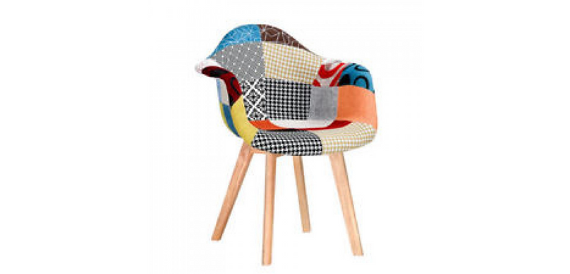 IXORA (WITH ARMS) I FANCY PATCH WORK INTERIOR CHAIR